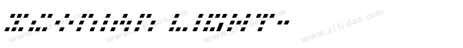 Iconian Light字体转换
